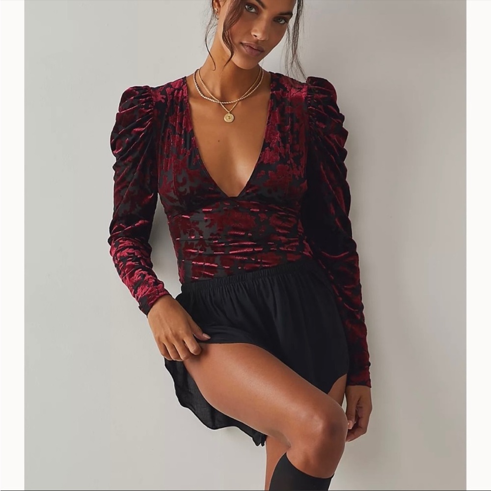 Free People Magic Hour Bodysuit NWT